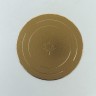 Подложка усиленная, 22 см, золото 2,5 мм