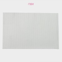 Коврик для ванной и туалета Доляна, 65×100 см, белый