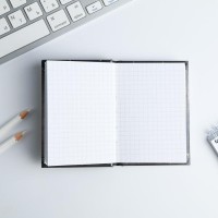 Блокнот А7, 64 л. в твердой обложке «С 23 февраля»