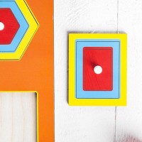 Рамка-вкладыш М. Монтессори «Паутинка 1»