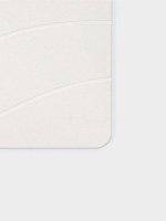 Коврик из диатомитового камня SAVANNA, 40×60 см, толщина 1 см, белый