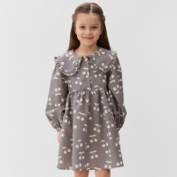 Платье детское с воротником KAFTAN, размер 32 (110-116 см)