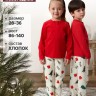 Пижама новогодняя детская KAFTAN Christmas tree, размер 36 (134-140 см)