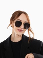 Очки солнцезащитные uv 400, дужка 14 см, ширина 13.1 см, линза 5.6×5.7 см