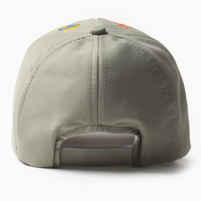 Кепка детская MINAKU «Смайл», зелёная, размер 44-46