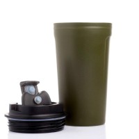 Термокружка TAKE IT EASY Casual, 420 мл, Casual, пластик, зелёная