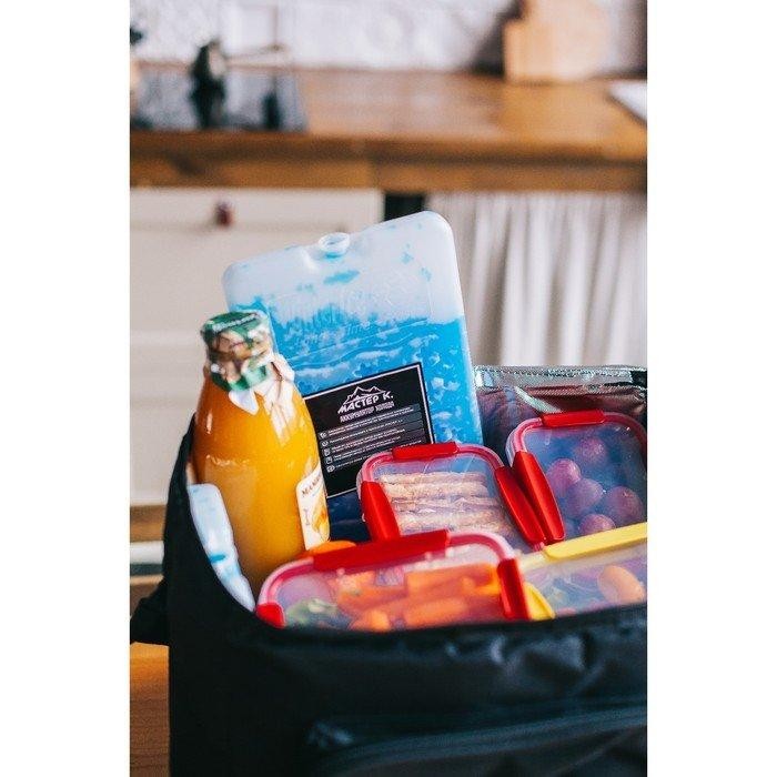 Аккумулятор холода - гелевый хладоэлемент для термосумки «Мастер К.», до 20 ч, 900 мл