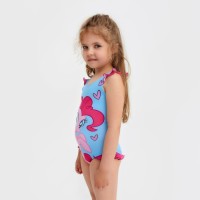 Купальник детский "Pinkie Pie", Мой маленький пони, рост 122-128 (34), голубой