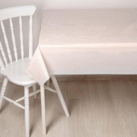 Скатерть без основы многоразовая 120х180 см "Ажур" цвет бежевый