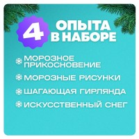 Набор для опытов «Снежное чудо», 4 опыта