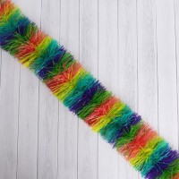 Мишура новогодняя «Зимнее волшебство. Радуга», d-8 см, 200 см