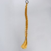 Коса на резинке «Жгучая брюнетка», длина 66 см