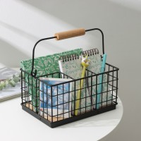 Корзина для мелочей Доляна «Эстетика», 23×16×12 см, чёрная