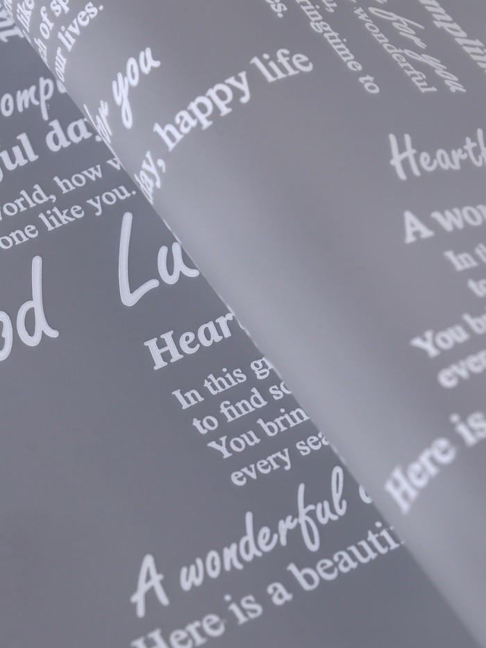 Пленка для цветов, матовая,«Комплимент» белый, 0.6×10 м