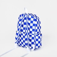 Рюкзак молодёжный из текстиля, 4 кармана, цвет белый/чёрный