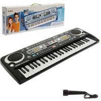 Синтезатор «Музыкальный взрыв», 49 клавиш, работает от сети и от батареек