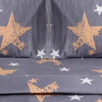 Комплект постельного белья  Newday 1,5 сп "Мгновение" 147*215см,1 50*215см, 50*70см-1 шт, полисатин, 80г/м²