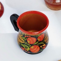 Кружка для сока, хохлома