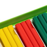 Пластилин мягкий (восковой), 6 цветов, 90 г, Гамма «Пчелка», со стеком