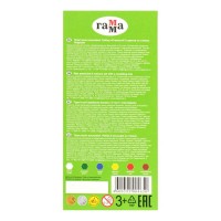 Пластилин мягкий (восковой), 6 цветов, 90 г, Гамма «Пчелка», со стеком