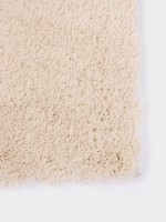 Коврик для дома Доляна, 60×40 см, ворс 4 см, серо-бежевый