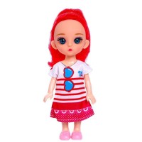 Кукла модная «Ася» в платье, МИКС