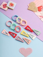 Набор для волос «Аделия»: 6 резинок 3 см, 8 невидимок 3 см, колор, МИКС