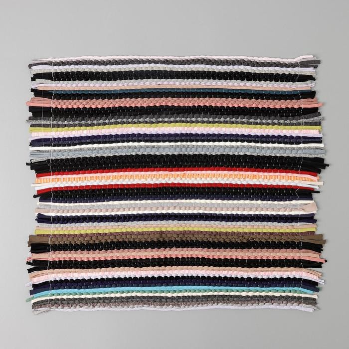 Коврик половичок малый Доляна, 40×45 см, цвет МИКС