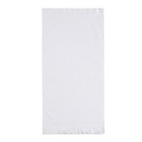 Полотенце махровое LoveLife "Fringe" 30х60 см, цвет белый, 100% хлопок, 380 гр/м2