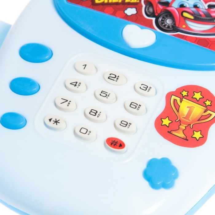 Телефон стационарный детский «Настоящий чемпион», русская озвучка