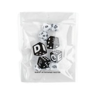 Кости игральные, дайсы для D&amp;D (Dungeons and Dragons, ДнД), серия: D&amp;D, "Время игры", 7 шт