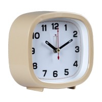 Будильник, часы настольные "Классика", дискретный ход, 12.5 х 10.5 см, АА