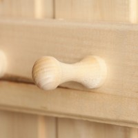 Вешалка для бани и сауны «Классика», 65×6.5×6.5 см, деревянная, настенная, 7 крючков, «Добропаровъ»