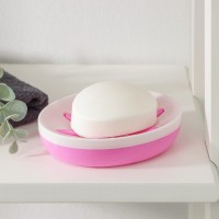 Мыльница пластиковая «Восход», 13×10×3 см, цвет МИКС