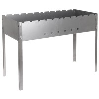 Мангал maclay «Профи», без шампуров, 70×30×50 см, металлический, разборный