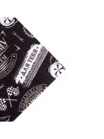 Бумага упаковочная крафтовая «Нашивки», 70×100 см