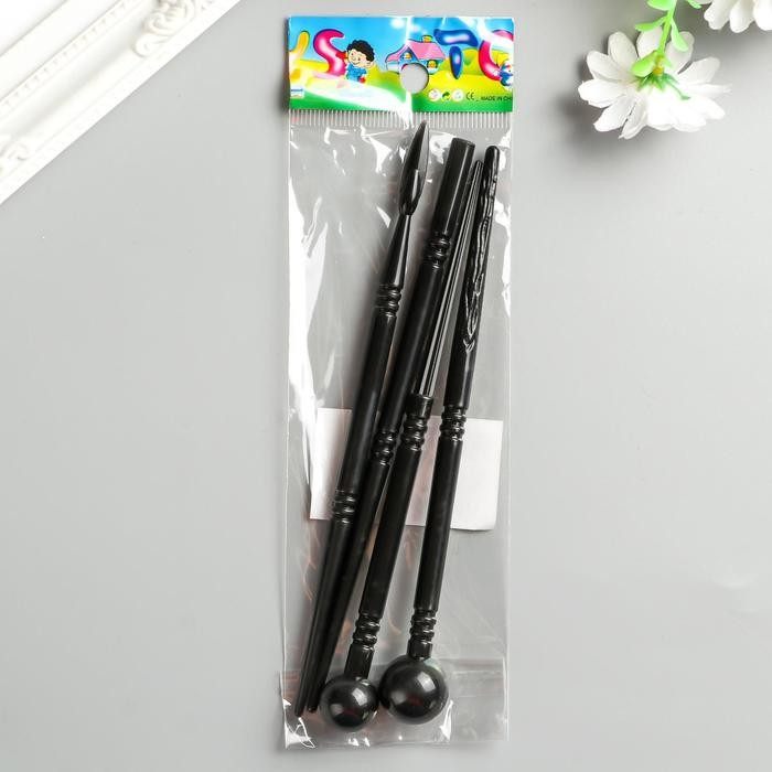 Инструменты для придания формы фоамирану (набор 4 шт) 16,5 см