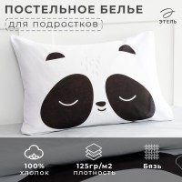 Постельное белье Этель 1,5 сп «Панда» 143х215 см, 150х214 см, 50х70 см -1 шт