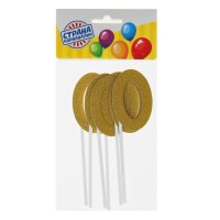 Топпер «0», набор 6 шт., цвета МИКС