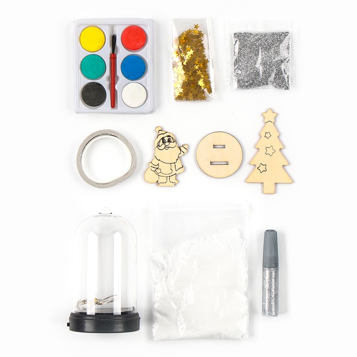 Набор для творчества «Новогодний ночник. Дед Мороз»