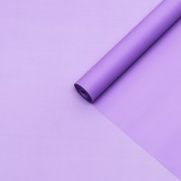 Пленка матовая для цветов и букетов, PASTEL, Сирень 0.59×7 м 180 г