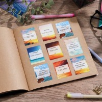 Наклейки бумажные «Аффирмации» , 11 × 15,5 см