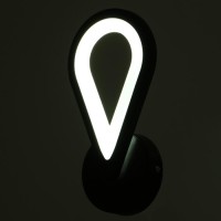 Бра 59126/1BK LED 10Вт 4000К черный 17,5х5х24,5 см