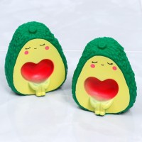 Набор резиновых игрушек для игры в ванной «Авокадики», 2 шт., с пищалкой