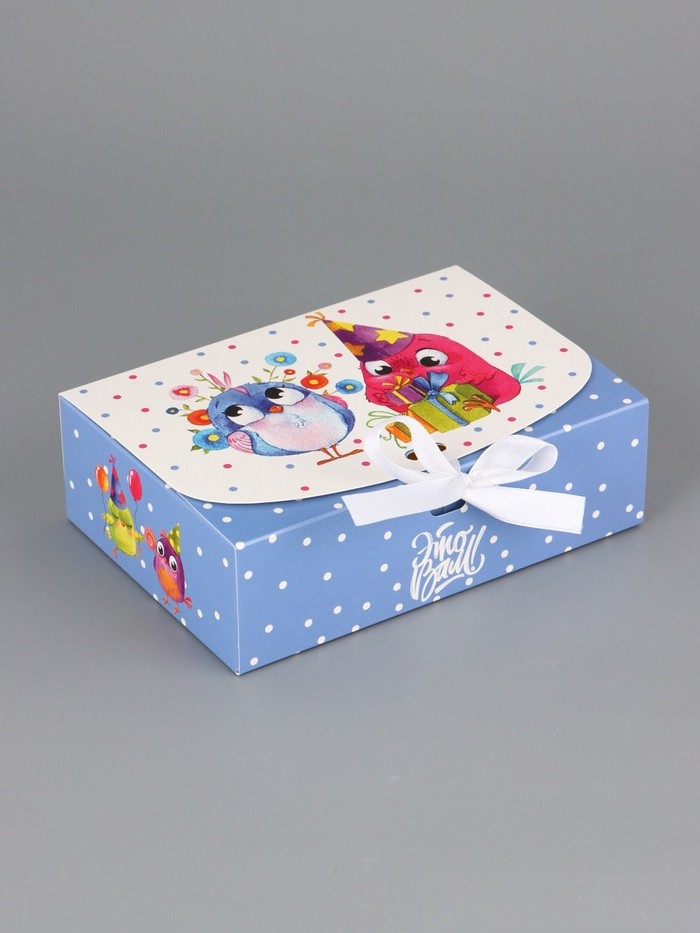 Подарочная коробка сборная «Сюрприз», 16.5×11, 5×5 см