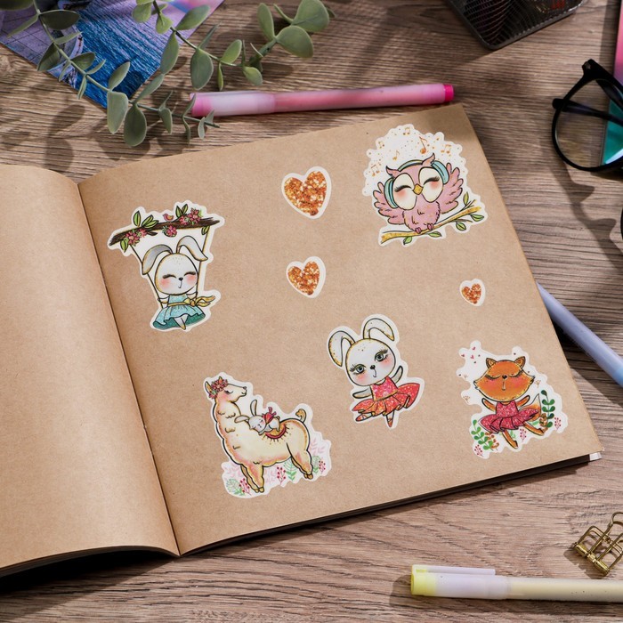 Наклейка со светящимся слоем «Сказка», 11 × 16 см