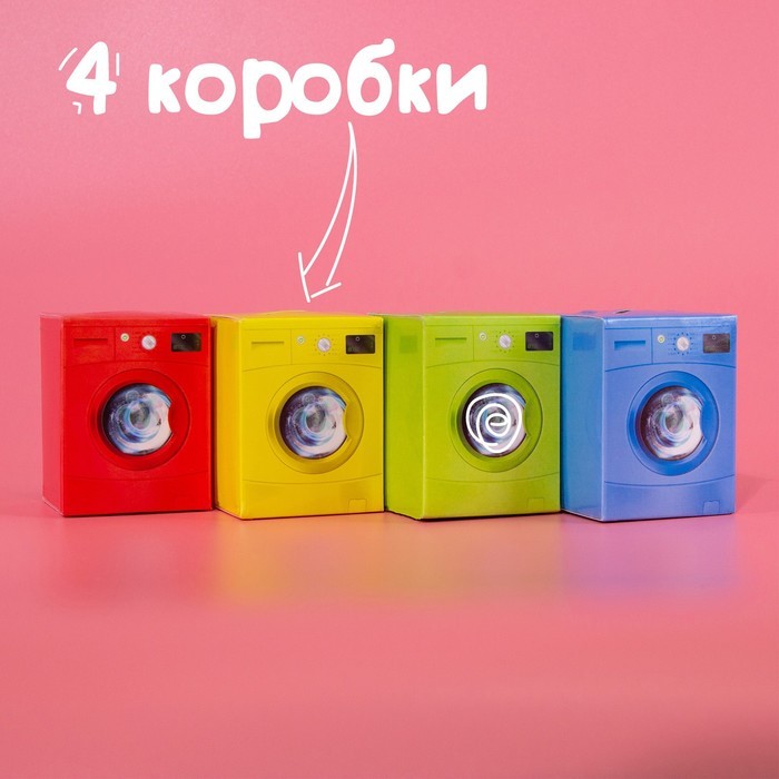 Обучающий набор «Сортер-копилка. Цветная стирка», по методике Монтессори