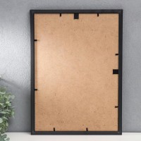 Фоторамка пластик Gallery 25х35 см, 641877-12, чёрный (пластиковый экран)