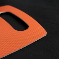 Набор кухонный Доляна, 2 предмета: доска разделочная противоскользящая прямоугольная 25×15 см, нож, цвет МИКС