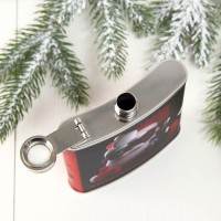 Фляжка «Крепкого НГ», 210 мл